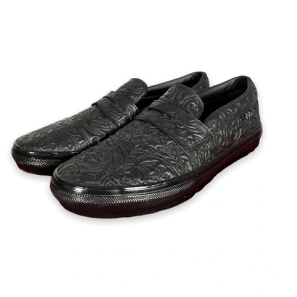 Vans Beatrice Domond Skate Style 53 Leather Slip On Shoe - Picture 1 of 6